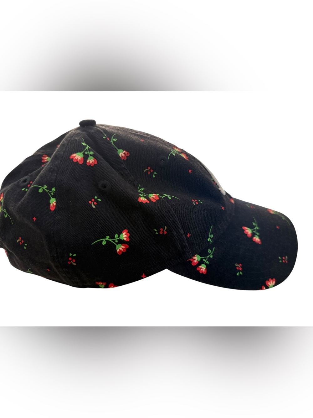 Atlanta Braves New Era Women’s Blossom 9TWENTY Adjustable Hat Baseball Cap - Picture 5 of 8